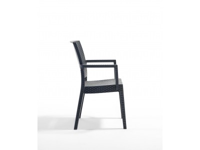 Градински стол SIDNEY (антрацит)